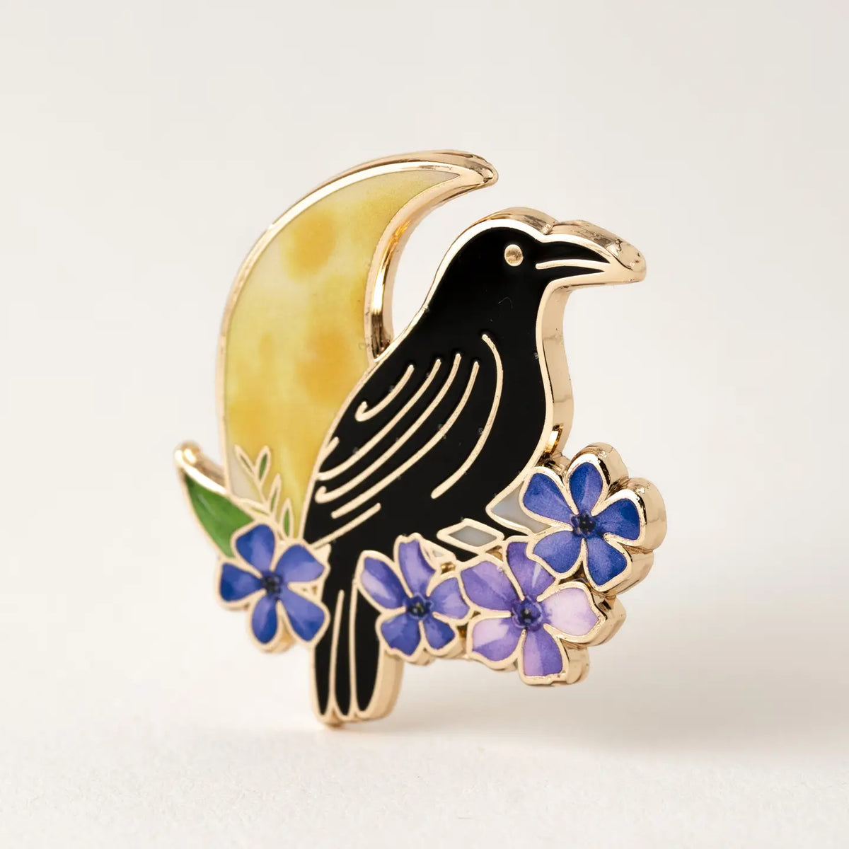 Raven Pin – Woodlands Clothing