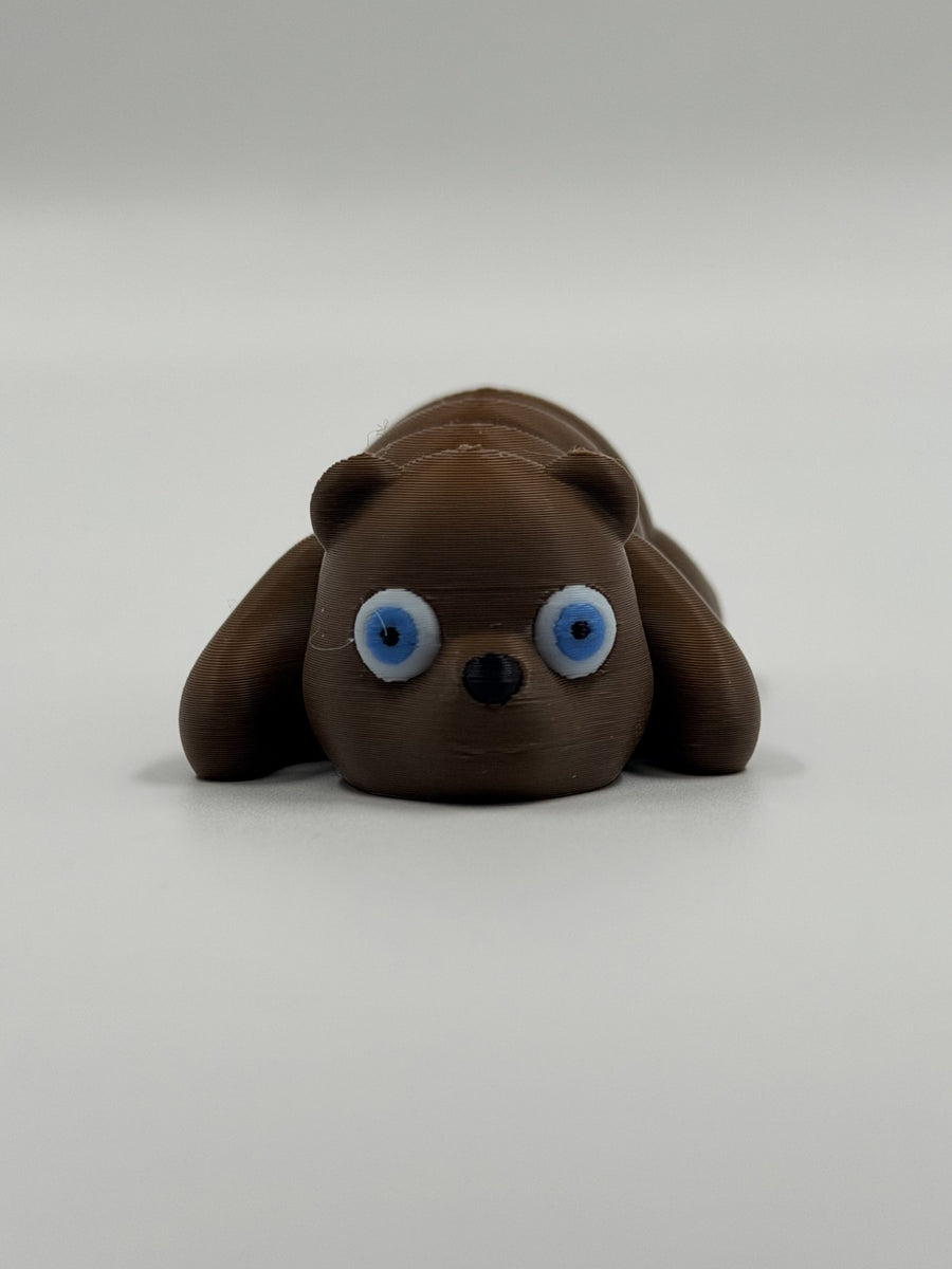 3D Printed Brown Bear Fidget – Woodlands Clothing