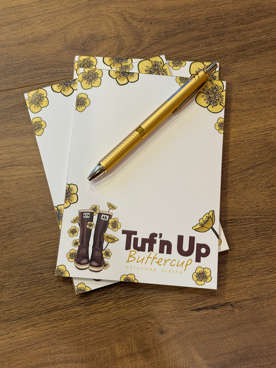 Tuf'n Up Buttercup Notepad – Woodlands Clothing